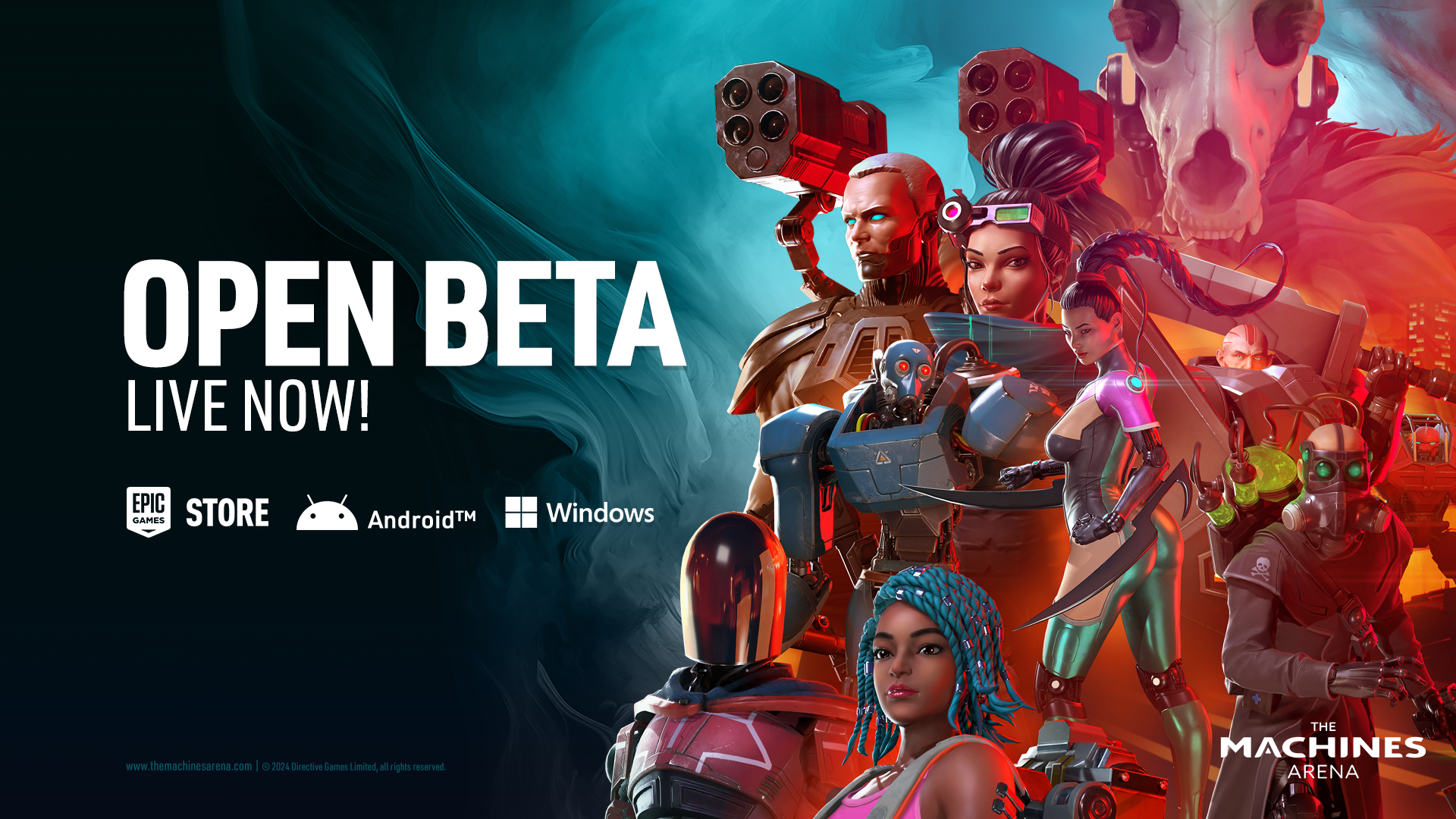 THE MACHINES ARENA OPEN BETA IS LIVE NOW ON PC AND ANDROID